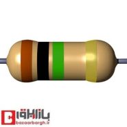 مقاومت 1 مگا اهم 1 وات 5 درصد (بسته 10 عددی)