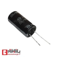 خازن الکترولیتی 220 میکرو فاراد 160 ولت