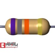 مقاومت 68 کیلو اهم 1/4 وات 1 درصد (بسته 15 عددی)