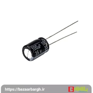 بررسی تخصصی خازن الکترولیتی 100 میکروفاراد 35 ولت