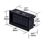 ماژول ولت متر ولتاژ مستقیم دی سی قابدار 4.5V-30V - Image 2