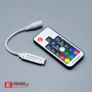 کنترلر RGB RF Mini مناسب ریسه RGB 12 ولت تراکم 60