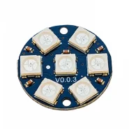 ماژول LED RGB WS2812 دایره ای 7 پیکسل